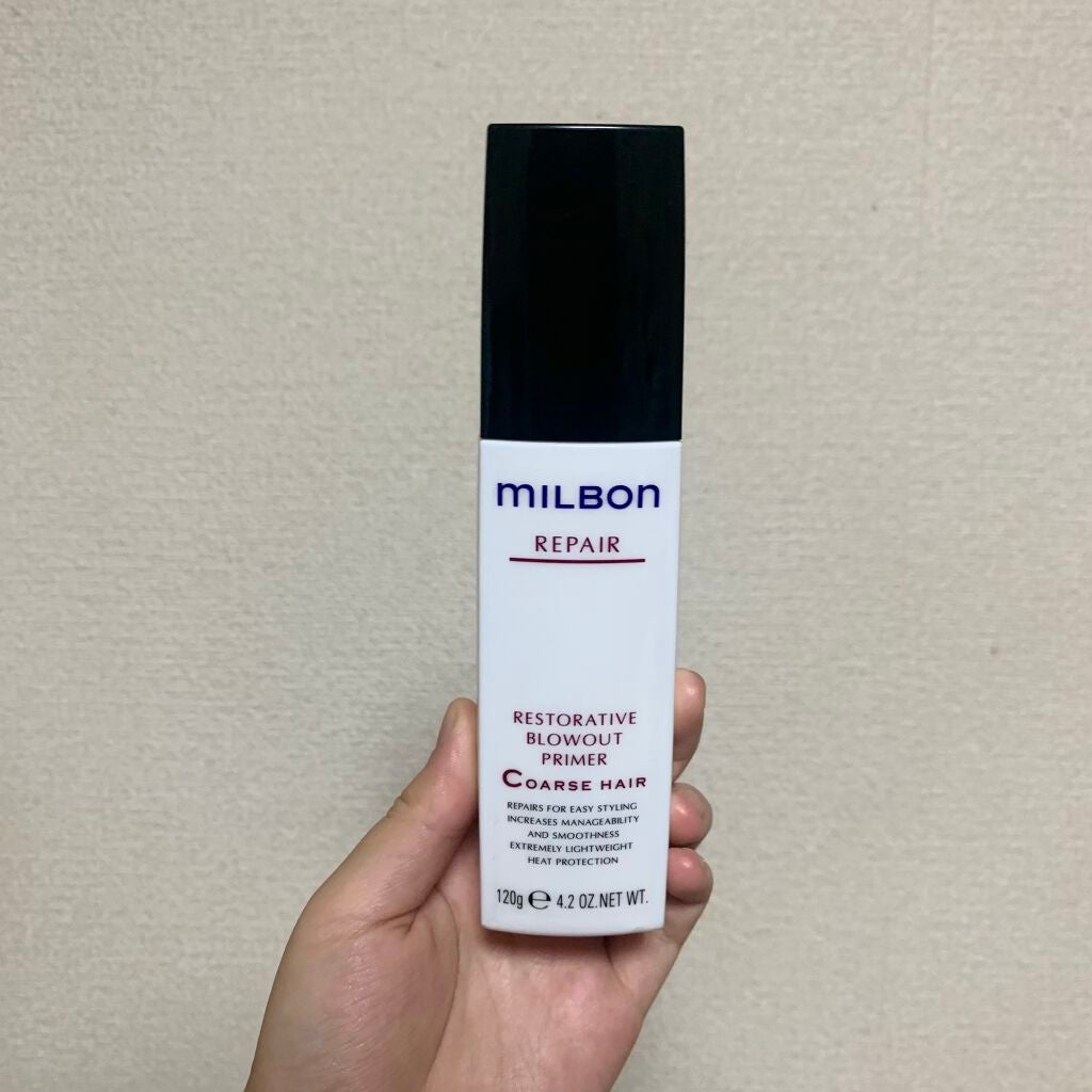 リストラティブ ブローアウトプライマー ファインヘア/ミルボン/ヘアミルクを使ったクチコミ(1枚目)