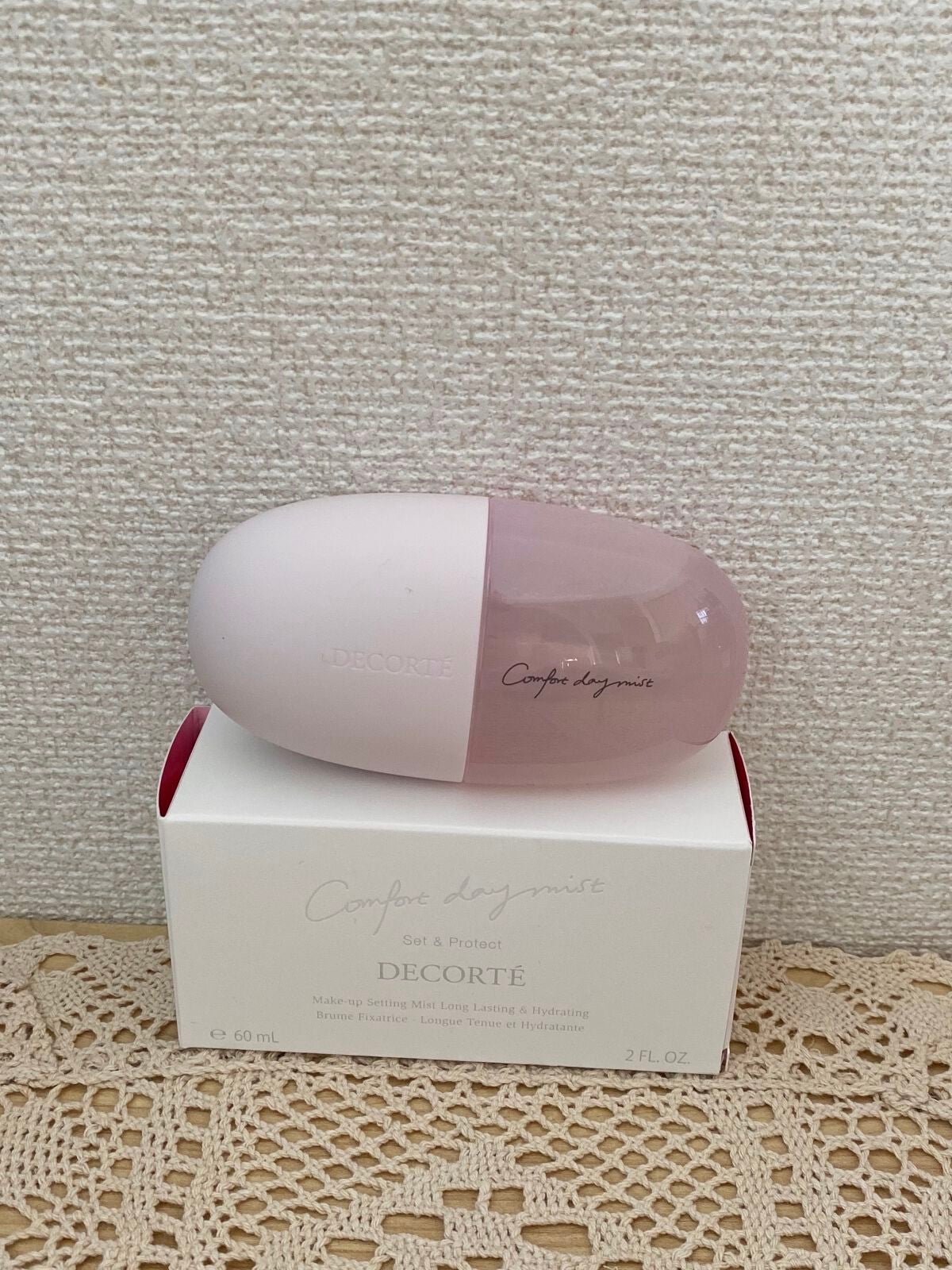 コンフォート デイミスト セット&プロテクト/DECORTÉ/ミスト状化粧水を使ったクチコミ(2枚目)