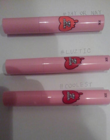 3CE TATTOO LIP TINT #COOLEST/3CE/リップグロスを使ったクチコミ（1枚目）