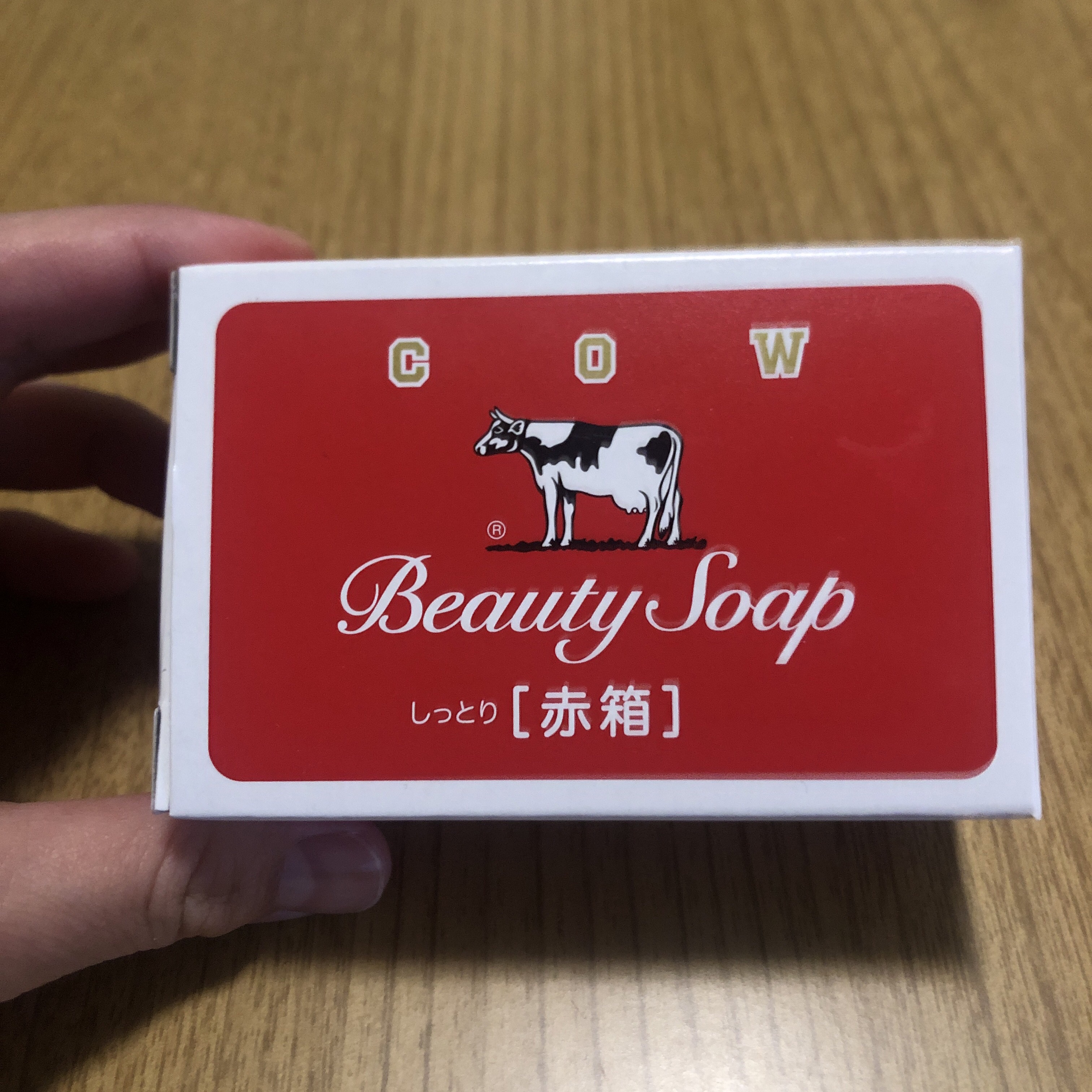 赤箱 (しっとり)/カウブランド/洗顔石鹸を使ったクチコミ（1枚目）