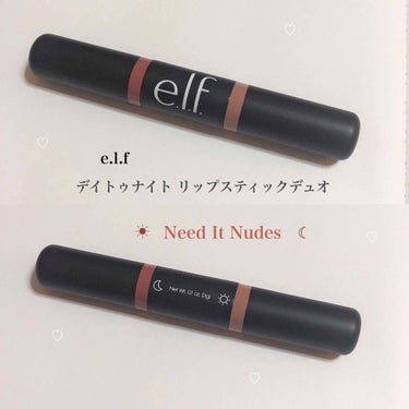 デイ トゥ ナイト リップスティック デュオ/e.l.f. Cosmetics/口紅を使ったクチコミ（1枚目）