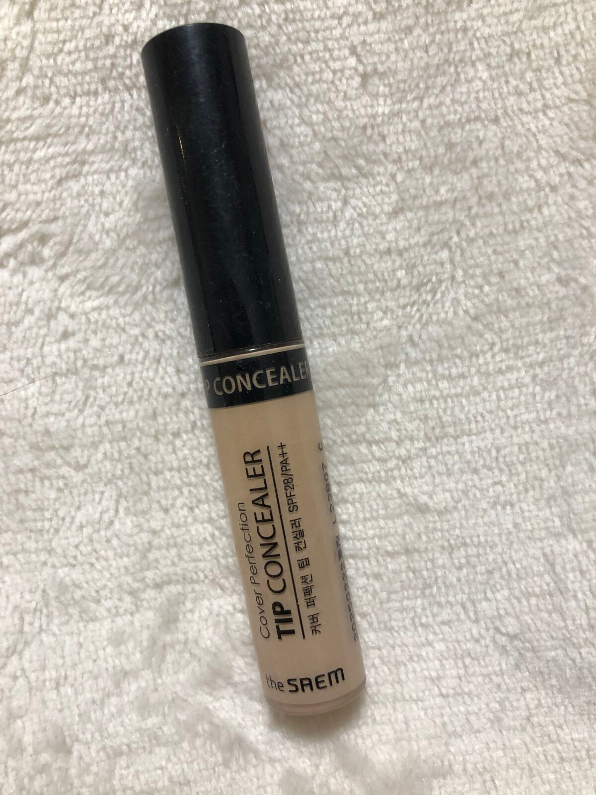 カバーパーフェクション チップコンシーラー/the SAEM/リキッドコンシーラーを使ったクチコミ(1枚目)