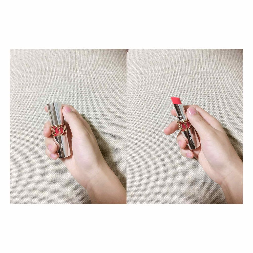 ヴォリュプテ ティントインバーム/YVES SAINT LAURENT BEAUTE/口紅を使ったクチコミ(2枚目)