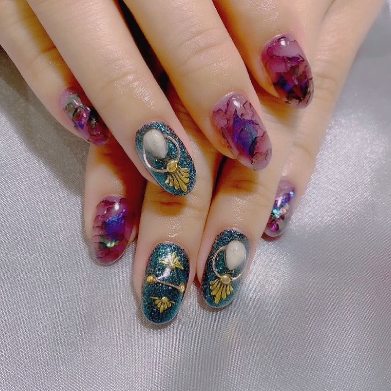 #ネイル,#個性派ネイルのネイルデザイン