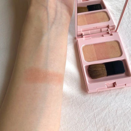 ブレンドチークカラー/WHOMEE/パウダーチークを使ったクチコミ(4枚目)