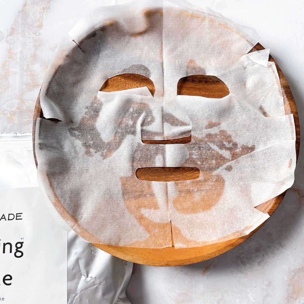 Whitening&Wrinkle シートマスク シワ 30P /FACTORY MADE/シートマスク・パックを使ったクチコミ(5枚目)