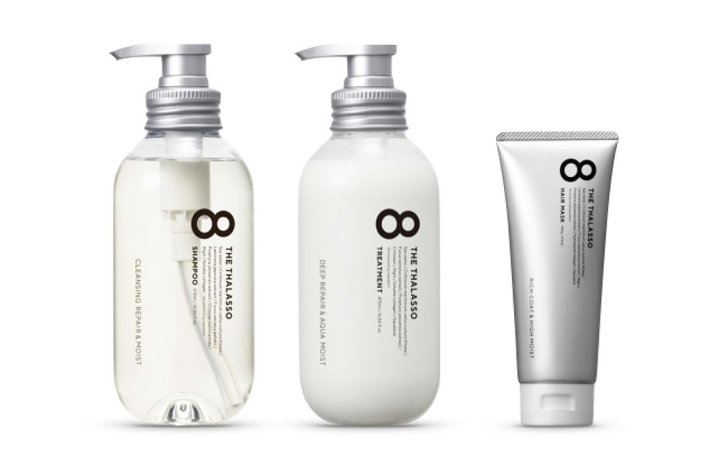 モイストシャンプー&モイストトリートメント ミニヘアマスク付き 限定キット エイトザタラソ