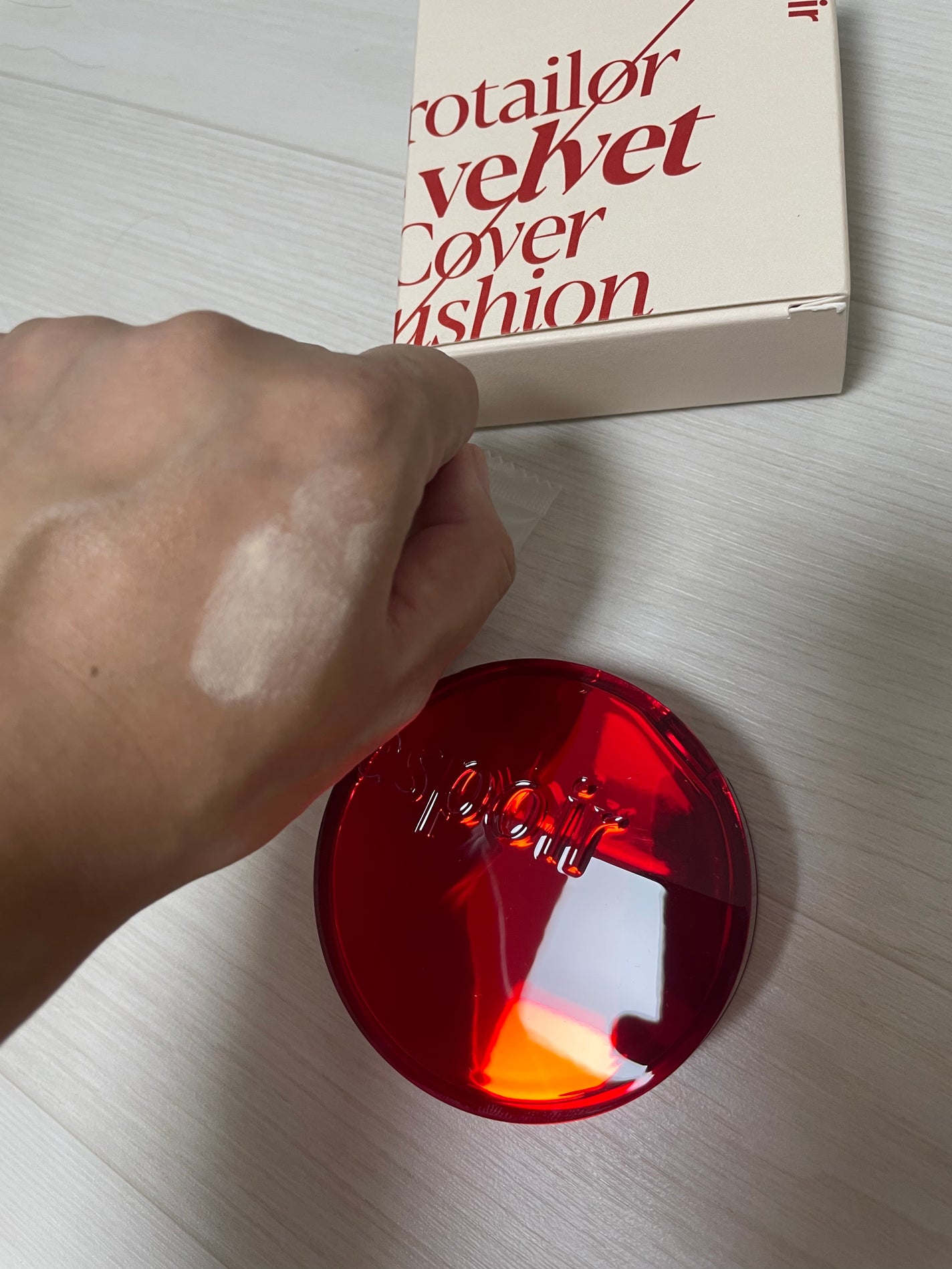 プロテーラービーベルベットカバークッション/espoir/クッションファンデーションを使ったクチコミ(3枚目)