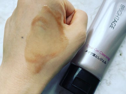 クリア ジェルクレンジング/BRIGHTAGE/クレンジングジェルを使ったクチコミ(4枚目)