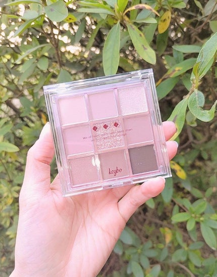 KEYBO FALL IN LOVE SHADOW PALETTE/keybo/アイシャドウパレットを使ったクチコミ(3枚目)