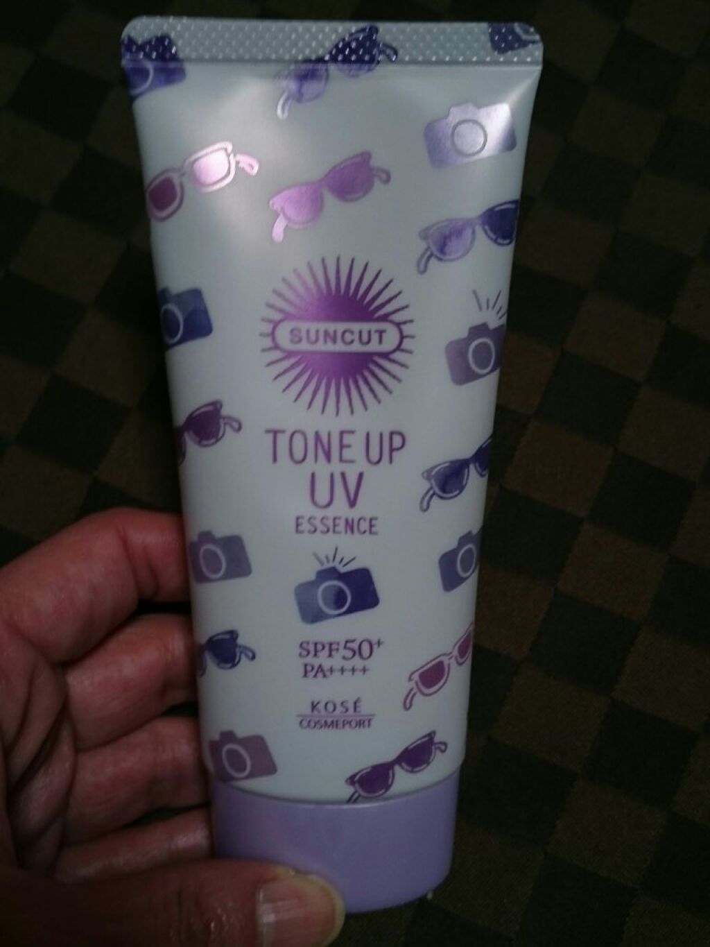 トーンアップUV エッセンス/サンカット®/日焼け止めローションを使ったクチコミ（1枚目）