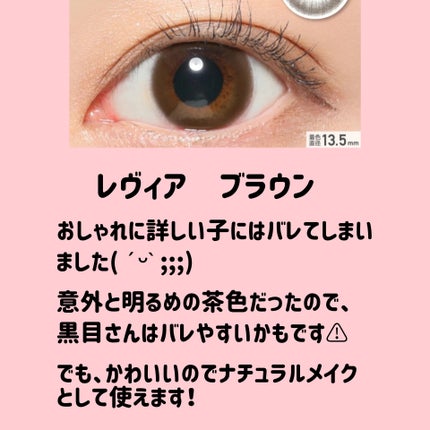 ReVIA 1month/ReVIA/1ヶ月(1MONTH)カラコンを使ったクチコミ(2枚目)