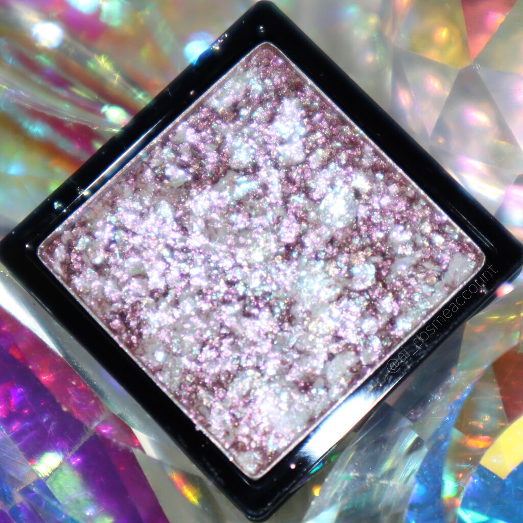 ドラマティックアイカラー (パウダー)/(クリーム) RS154 ローズスターダスト (ラメ)(限定)/マキアージュ/アイシャドウパレットを使ったクチコミ（2枚目）