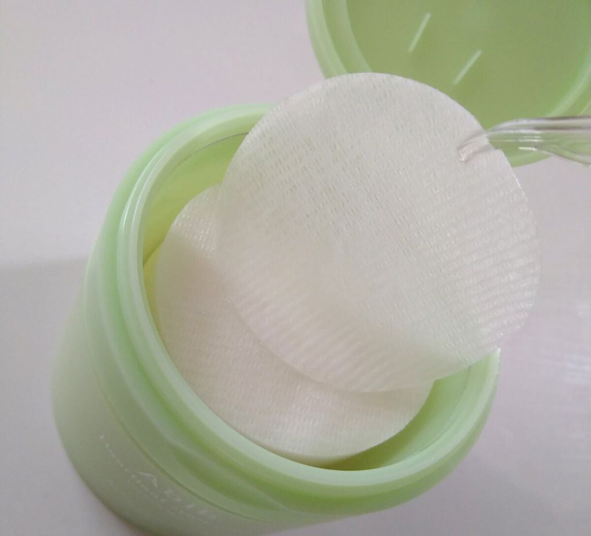 ドクダミカーミングタッチスポットパッド/Abib /トナーパッドを使ったクチコミ(2枚目)