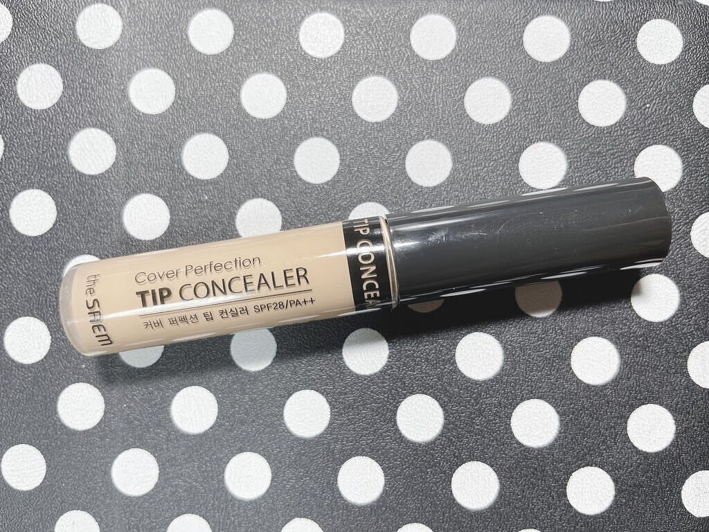 カバーパーフェクション チップコンシーラー/the SAEM/リキッドコンシーラーを使ったクチコミ（2枚目）