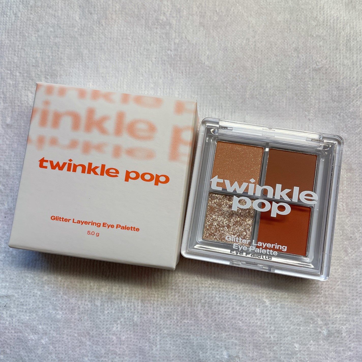 グリッターレイヤリングアイシャドウパレット/TWINKLE POP/アイシャドウパレットを使ったクチコミ(2枚目)