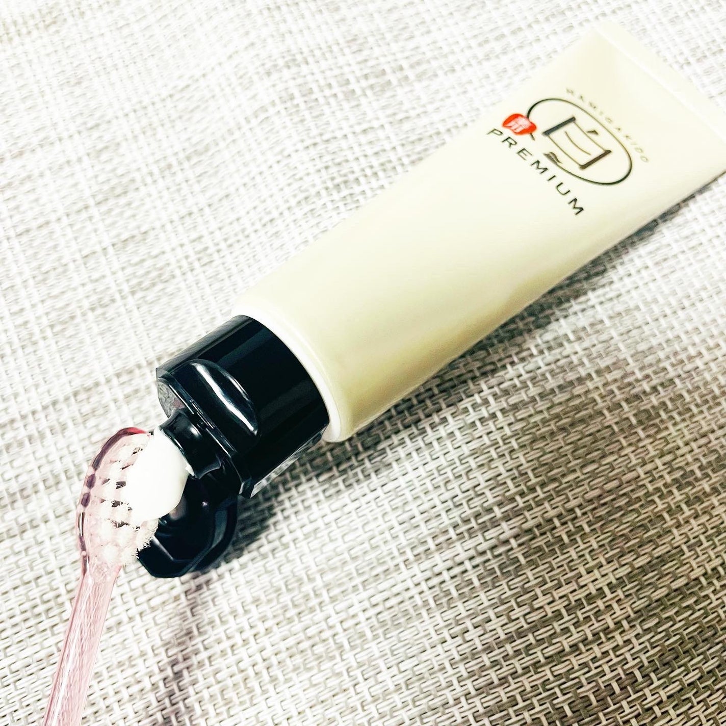 歯磨き堂 薬用ホワイトニングペースト プレミアム/歯磨き堂/歯磨き粉を使ったクチコミ(2枚目)