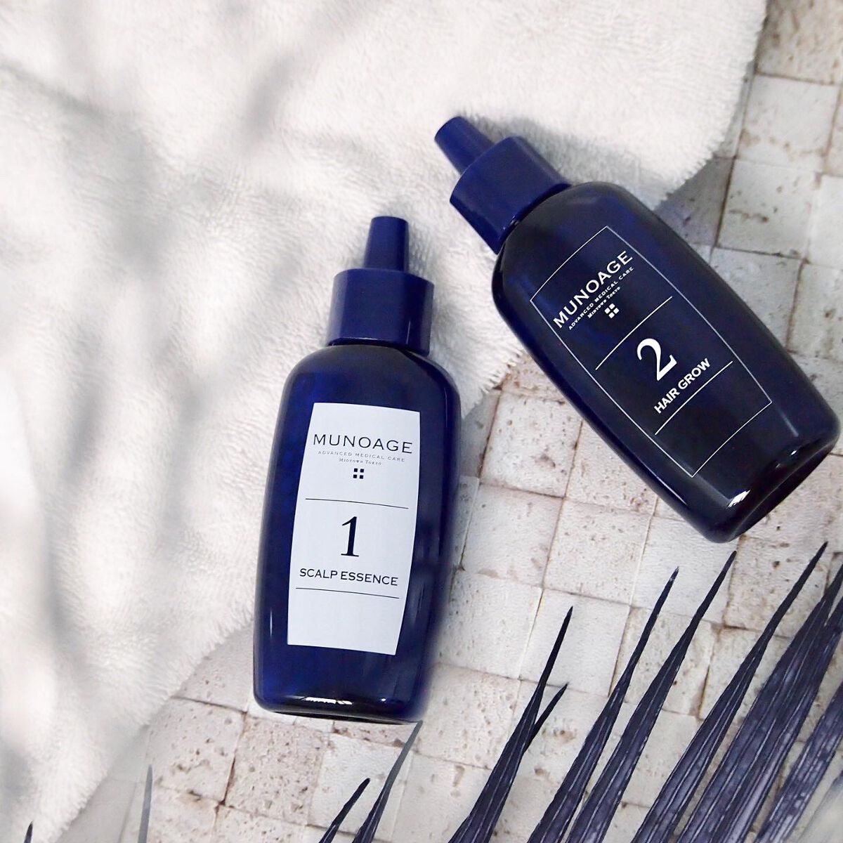 Wアプローチヘアプログラム/MUNOAGE(ミューノアージュ)/頭皮ローションを使ったクチコミ(1枚目)