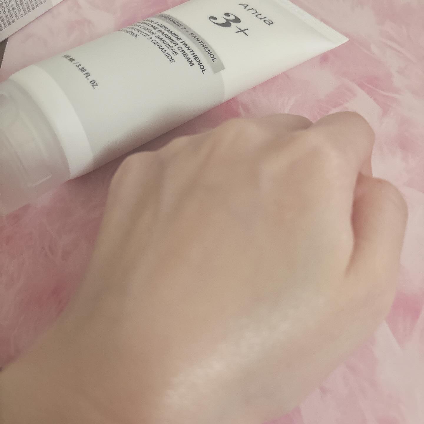 3セラミドパンテノールモイスチャーバリアクリーム/Anua/フェイスクリームを使ったクチコミ（3枚目）