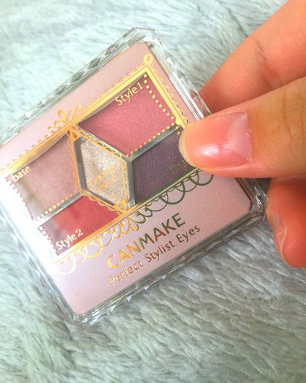 【旧品】パーフェクトスタイリストアイズ/キャンメイク/アイシャドウパレットを使ったクチコミ(1枚目)