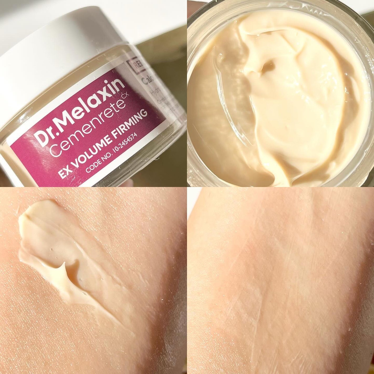 Cemenrete Calcium Intense Cream/Dr.Melaxin/フェイスクリームを使ったクチコミ(3枚目)