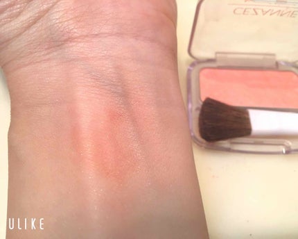 ナチュラル チークN/CEZANNE/パウダーチークを使ったクチコミ(2枚目)