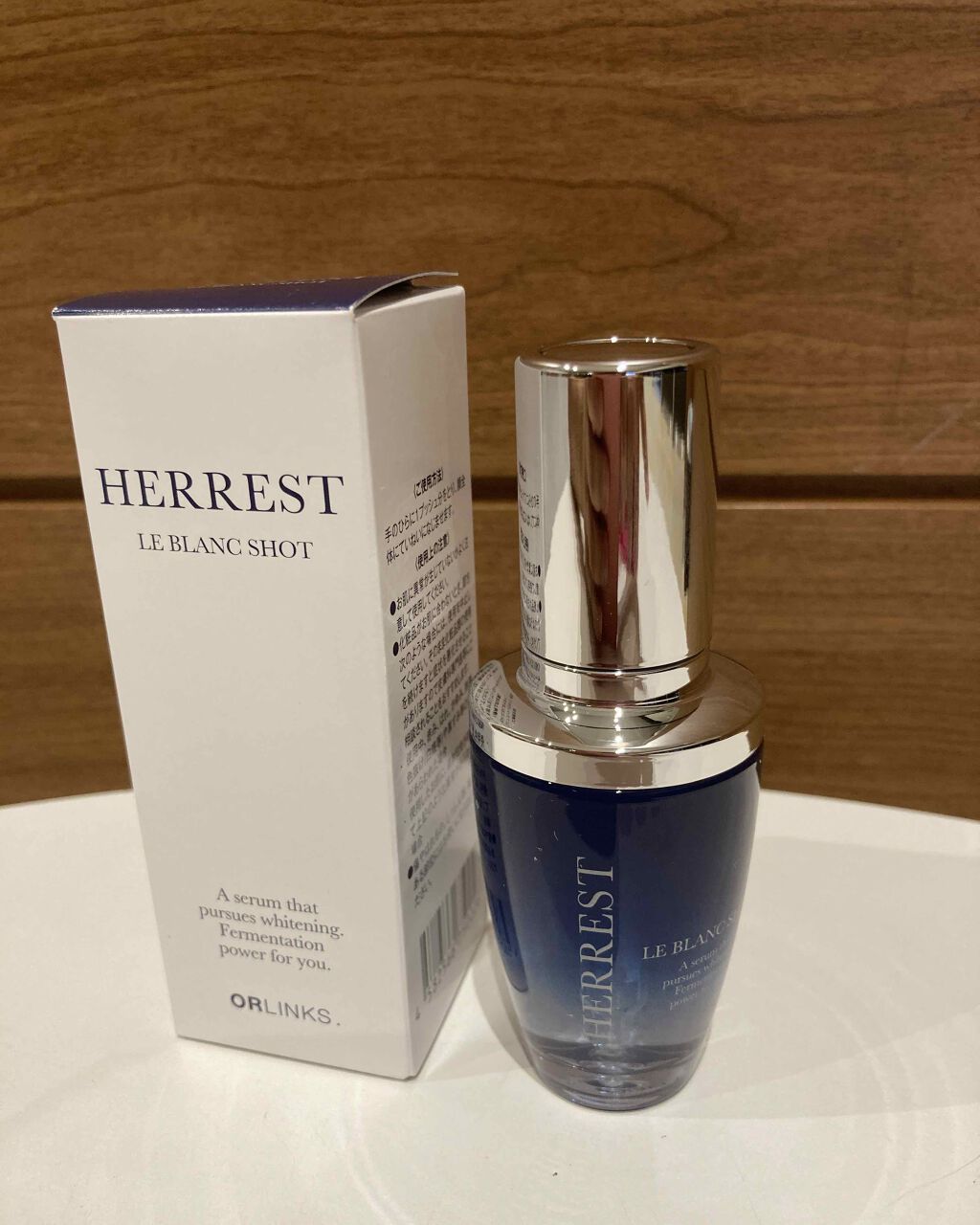 LE BLANC SHOT/HERREST/美容液を使ったクチコミ（1枚目）