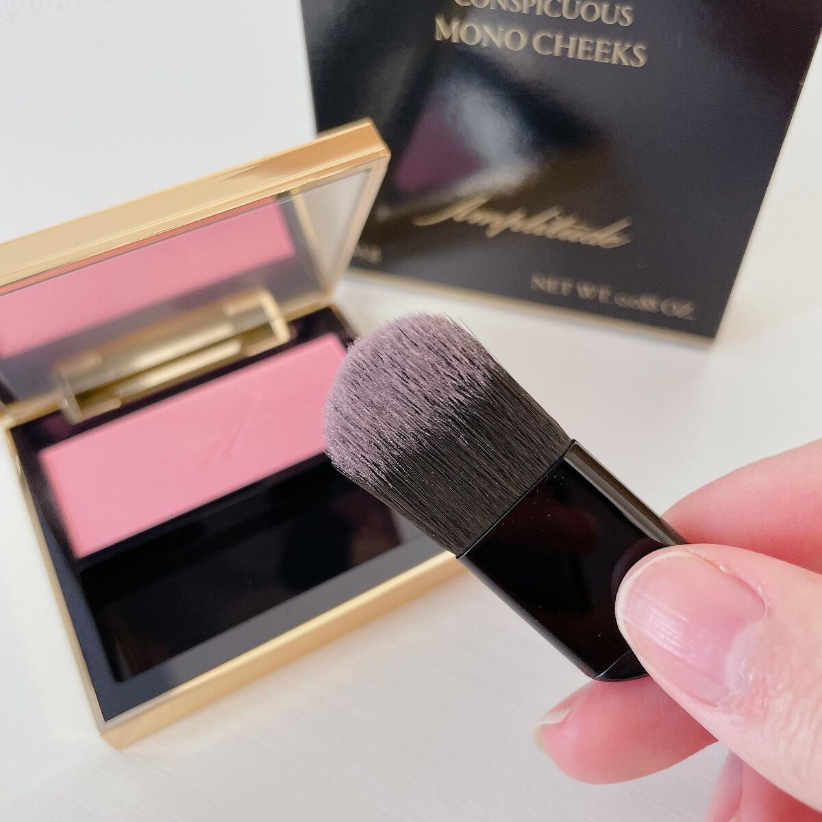 コンスピキュアス モノチークス/Amplitude/パウダーチークを使ったクチコミ(4枚目)