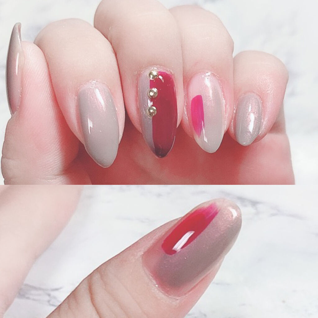 ナチュラルネイルカラーN 125 Ruby red/デュカート/マニキュアを使ったクチコミ（3枚目）