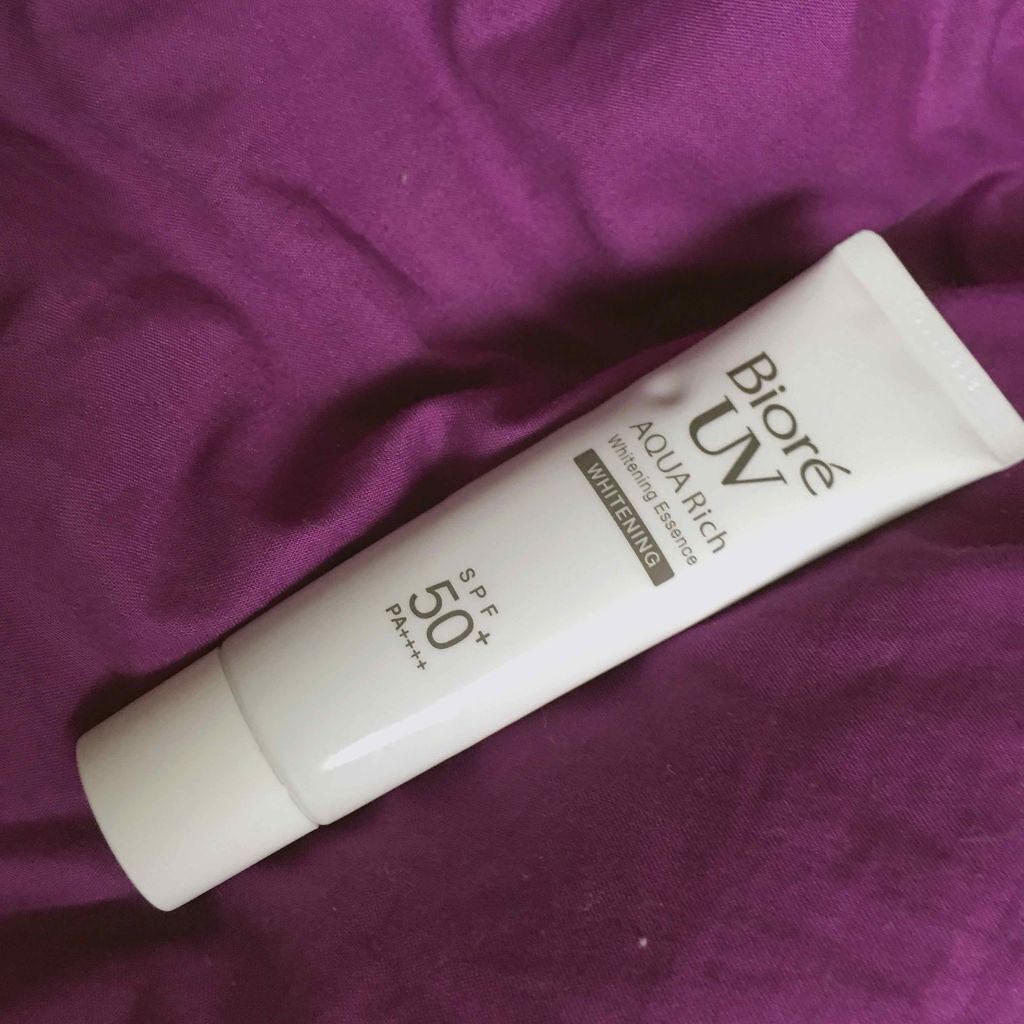 ビオレUV アクアリッチ 美白エッセンス SPF50+/ビオレ/日焼け止め・UVケアを使ったクチコミ（1枚目）
