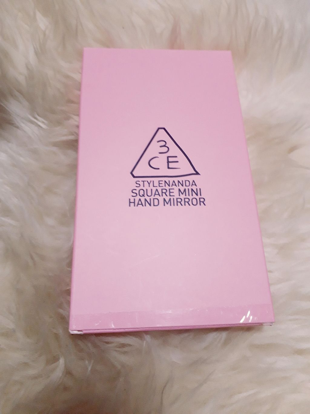 3CE スクエア ミニ ハンドミラー/3CE/その他化粧小物を使ったクチコミ（2枚目）
