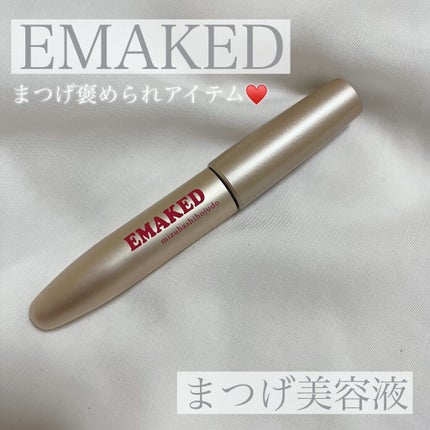 EMAKED(エマーキット)/水橋保寿堂製薬/まつげ美容液を使ったクチコミ(1枚目)