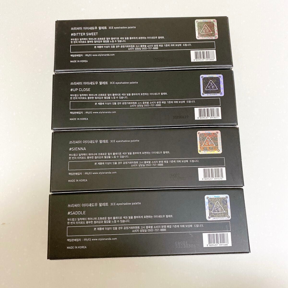 EYE SHADOW PALETTE /3CE/アイシャドウパレットを使ったクチコミ(5枚目)