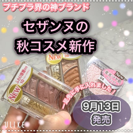 トーンアップアイシャドウ/CEZANNE/アイシャドウパレットを使ったクチコミ(1枚目)