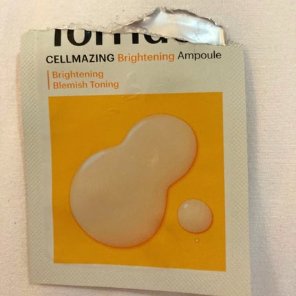 セルメイジング ビタC ブライトニングアンプル/Torriden/美容液を使ったクチコミ(3枚目)