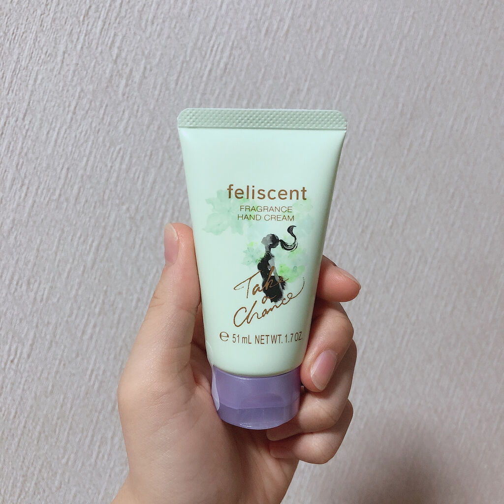 フレグランス ハンドクリーム 02（TAKE A CHANCE）/フェリセント/ハンドクリームを使ったクチコミ（1枚目）