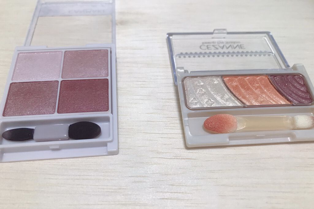 トーンアップアイシャドウ/CEZANNE/アイシャドウパレットを使ったクチコミ（2枚目）