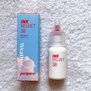 インク ベルベット 38 BRIGHT PINK/PERIPERA/口紅を使ったクチコミ（1枚目）