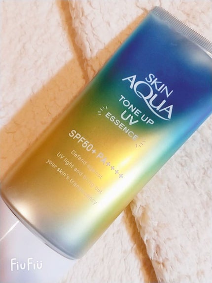 スキンアクア トーンアップUVエッセンス/スキンアクア/日焼け止めクリームを使ったクチコミ(2枚目)