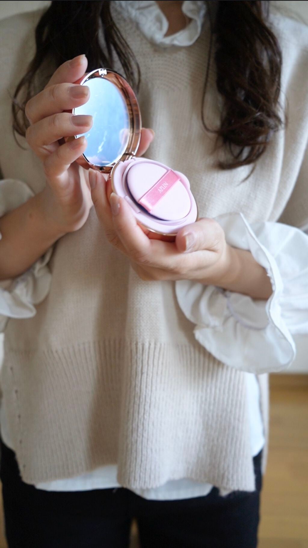 ピンクティーツリーカバークッション/APLIN/クッションファンデーションを使ったクチコミ(5枚目)