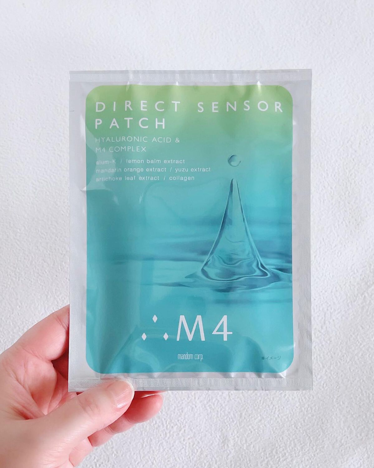 ダイレクトセンサーパッチ/∴M4/シートマスク・パックを使ったクチコミ(2枚目)
