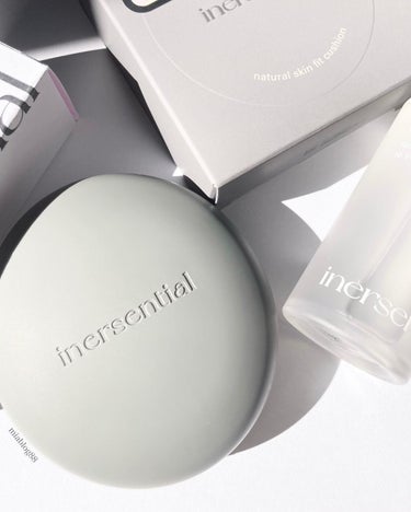 inersential ナチュラルスキンフィットクッションのクチコミ「▶︎inersential / 이너센셜
▶︎Natural Skin Fit Cushion.....」（1枚目）