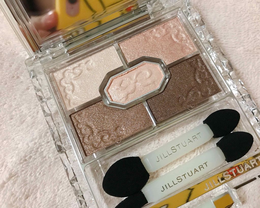 リボンクチュール アイズ 14 fur beige/JILL STUART/アイシャドウパレットを使ったクチコミ（3枚目）