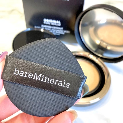 オリジナル ピュア セラム カバーアップ クッション/bareMinerals/クッションファンデーションを使ったクチコミ(4枚目)