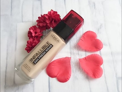 インファリブル ステイフレッシュファンデーション/ロレアル パリ/リキッドファンデーションを使ったクチコミ(1枚目)