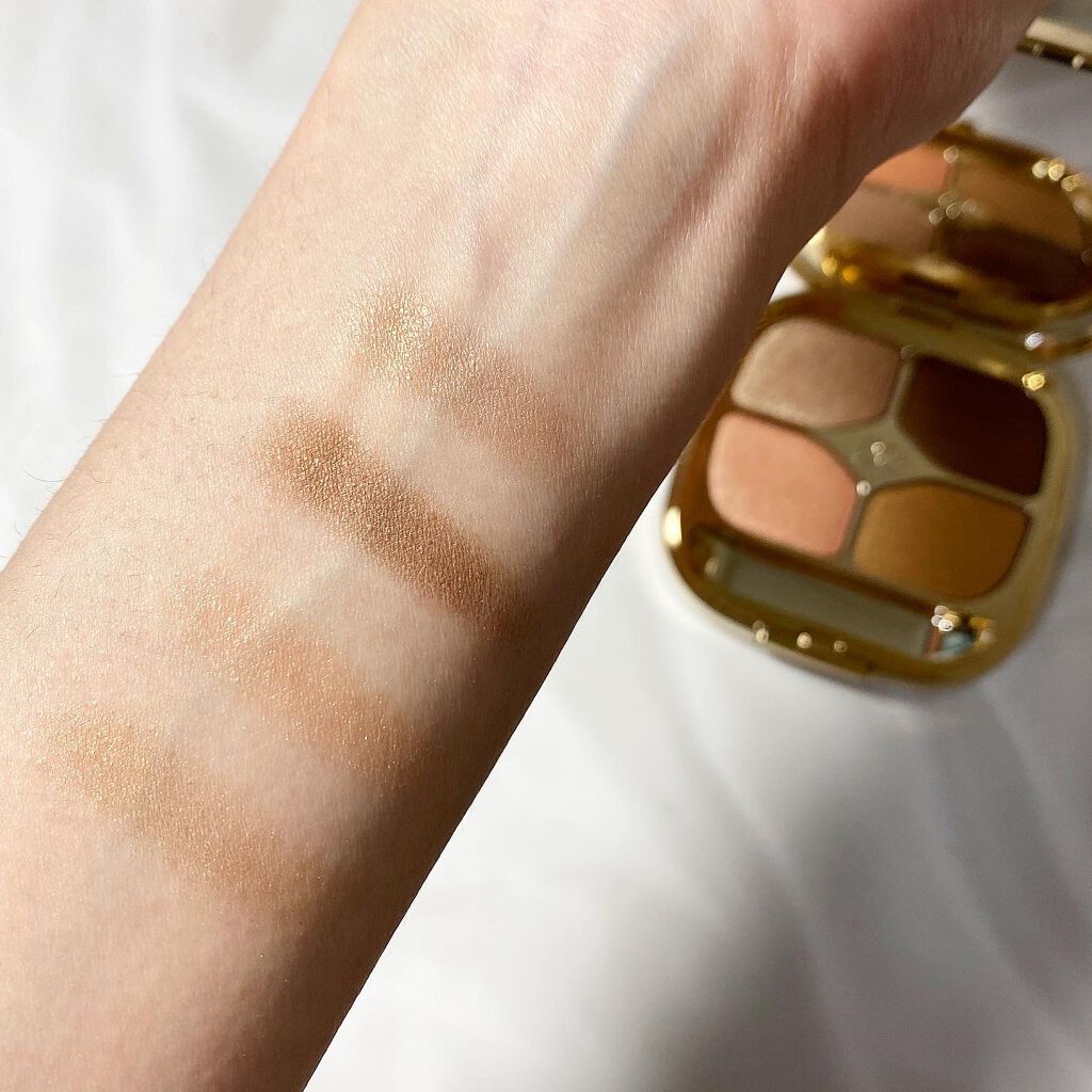 フェリンアイズ インテンスアイシャドウ クアッド/DOLCE&GABBANA BEAUTY/アイシャドウパレットを使ったクチコミ(2枚目)