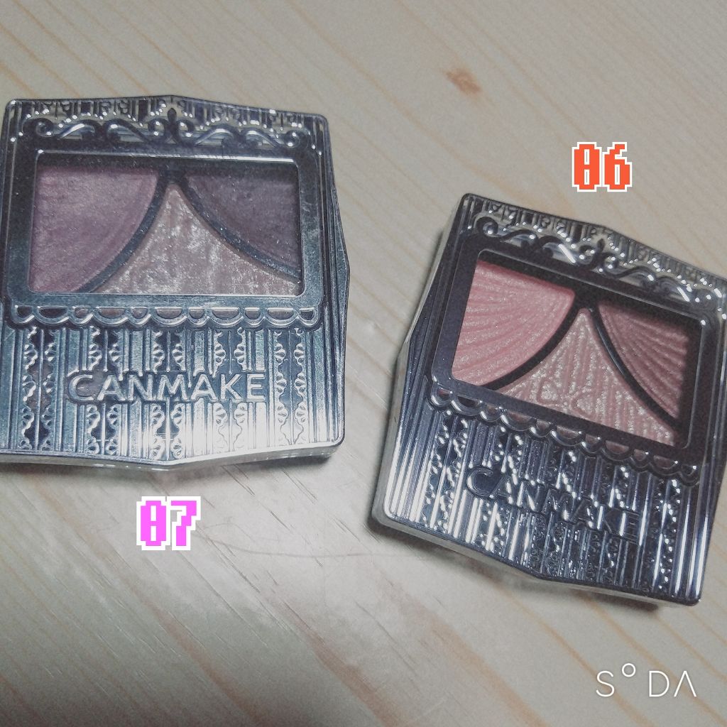 ジューシーピュアアイズ/キャンメイク/アイシャドウパレットを使ったクチコミ（1枚目）