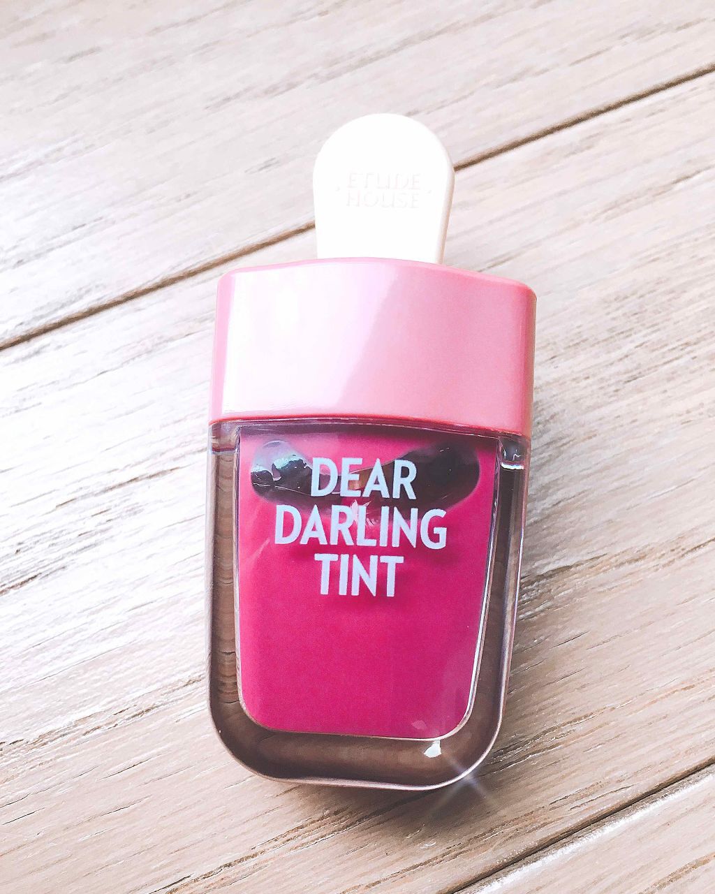 ディアダーリン ウォータージェルティント (アイスティント)/ETUDE/口紅を使ったクチコミ(1枚目)