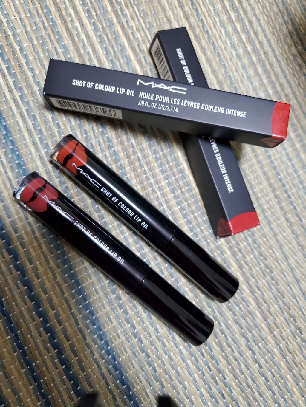 ショット オブ カラー リップ オイル/M・A・C/リップグロスを使ったクチコミ(1枚目)
