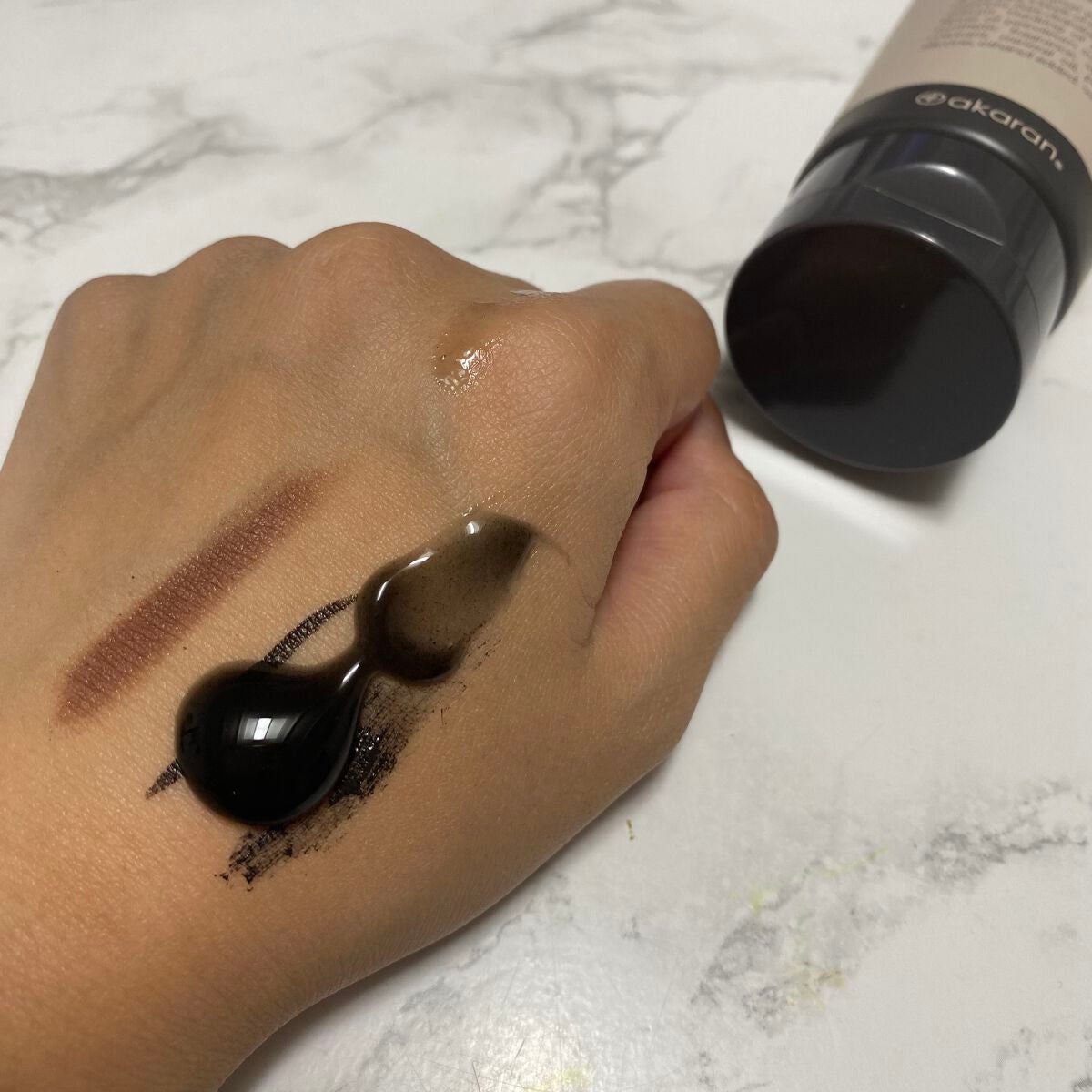 ブラックジェルクレンジング/.akaran/クレンジングジェルを使ったクチコミ(3枚目)